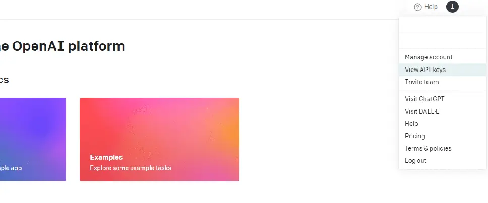 ChatGPTのAPI Key発行 